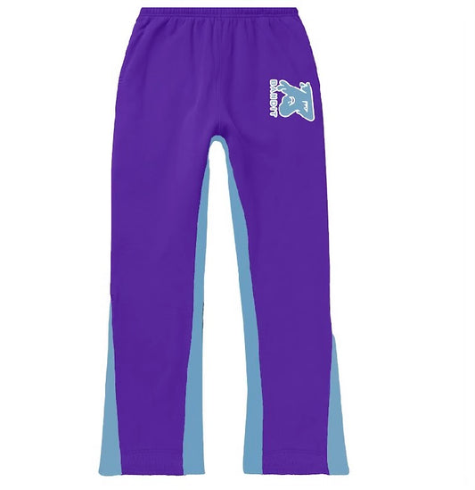 *PRE-ORDER* Bandit Original Purple/Electric Blue Flare Bottom Sweats