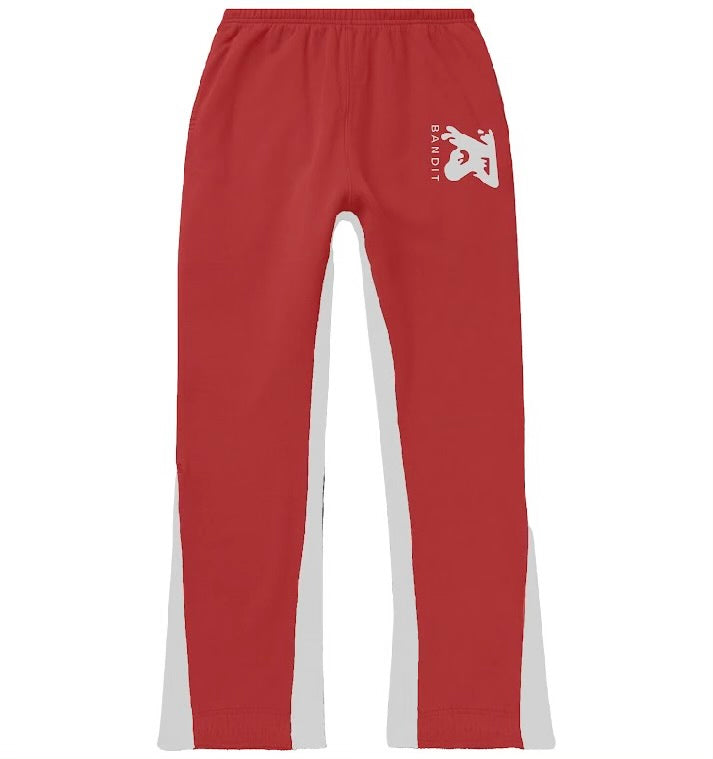 *PRE-ORDER* Bandit Original Red/White Flare Bottom Sweats