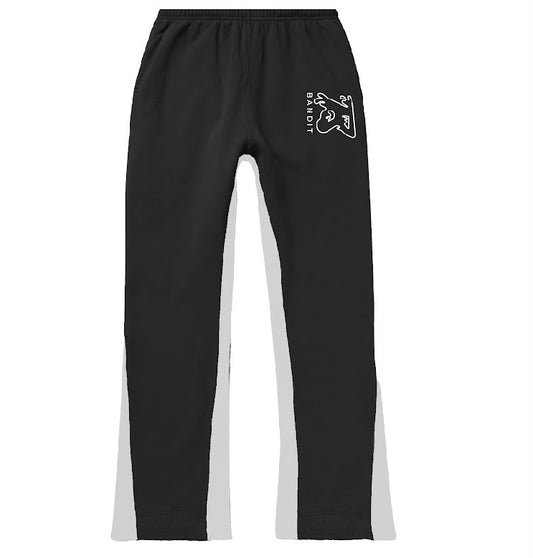 *PRE-ORDER* Bandit Original Black/White Flare Bottom Sweats